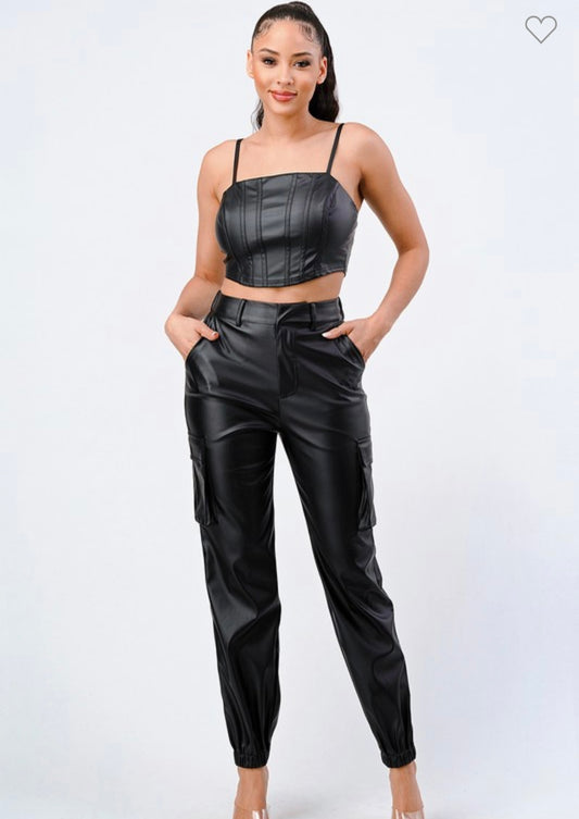 Love letter leather pants